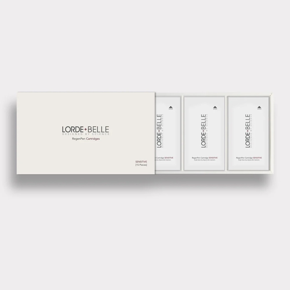 LORDE + BELLE NEW REGENPEN SENSITIVE Cartridges - One Box of 15